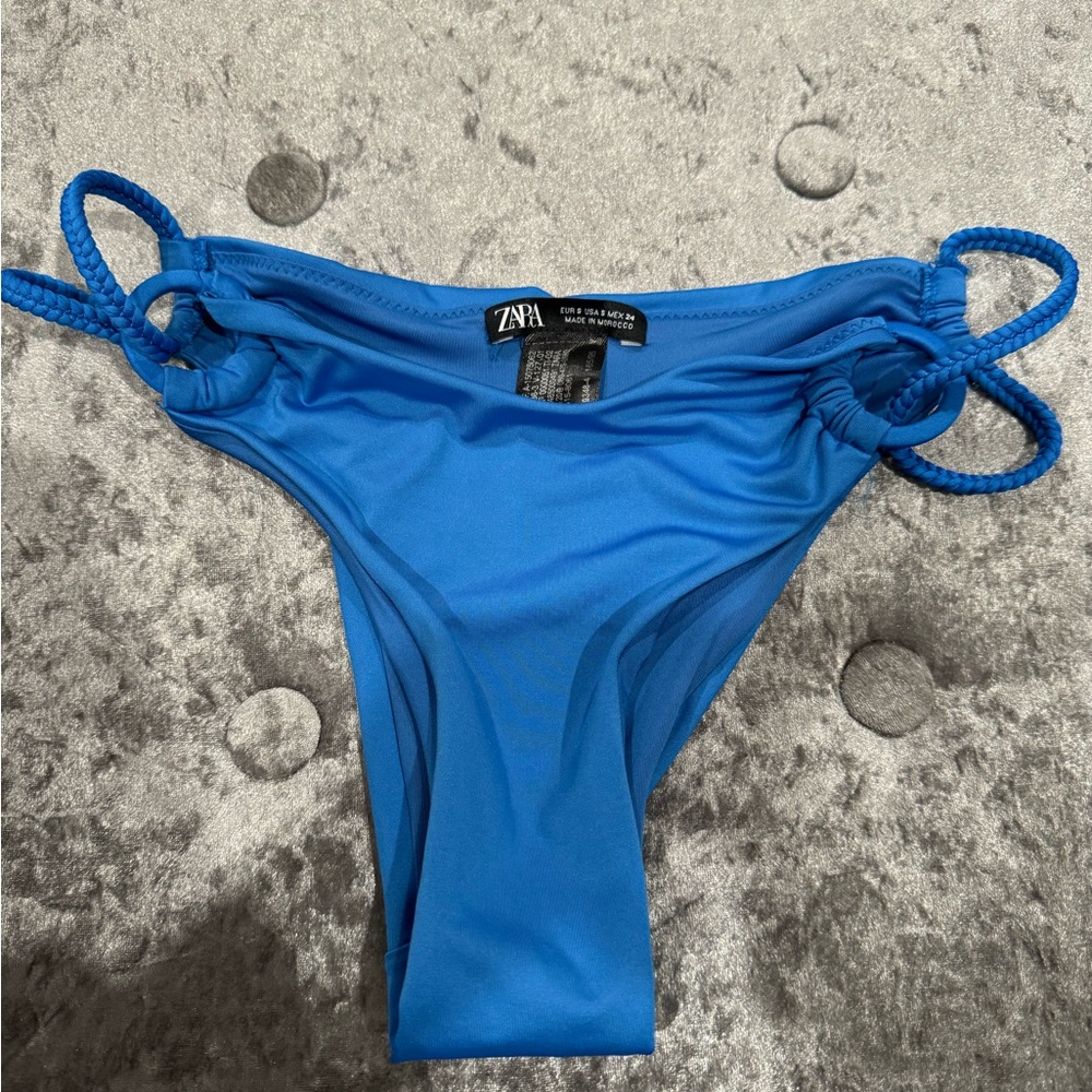 Zara Blue Bikini Bottom